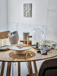 Kuchenteller, Etagere, Natur, Steingut