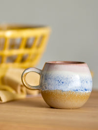 Tasse aus Steingut | Rose
