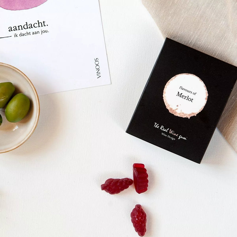 Merlot-Weingummi Geschenkbox