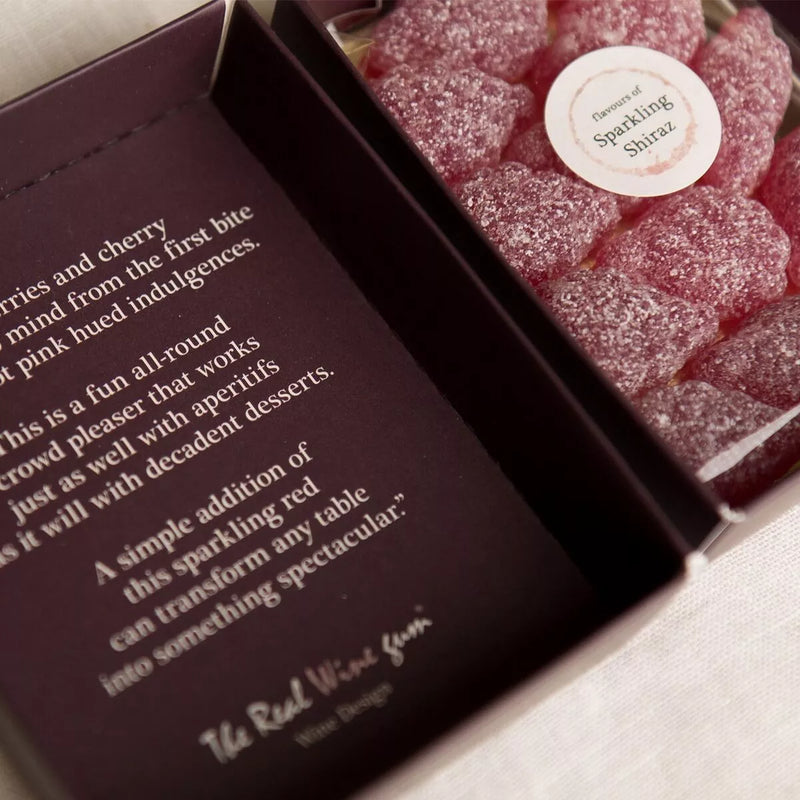 Shiraz-Schaumweingummi Geschenkbox