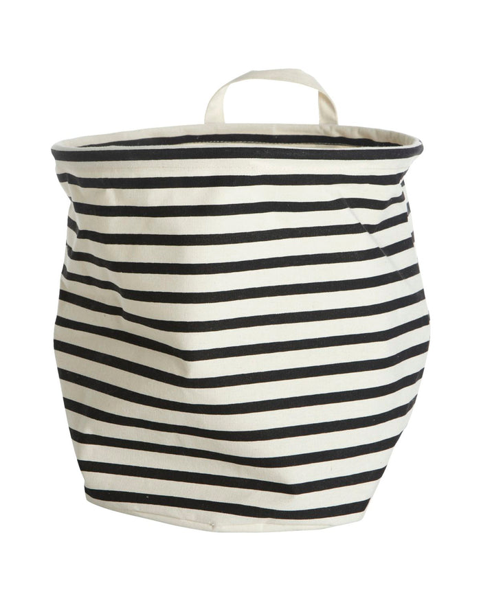 Tasche zur Aufbewahrung gestreift