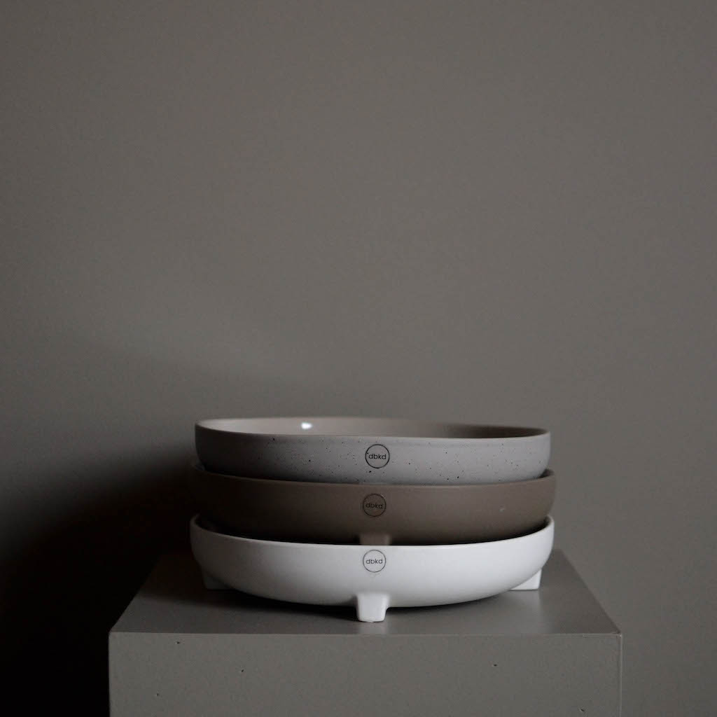 Schale in weiß Ø30 cm