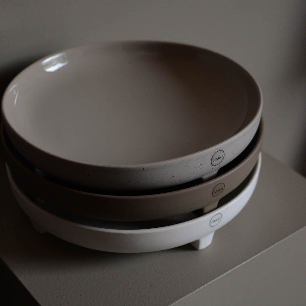 Schale in weiß Ø30 cm