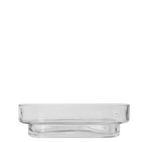 Schale aus Glas Oval