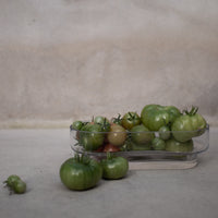 Schale aus Glas Oval