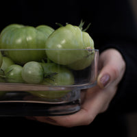 Schale aus Glas Oval