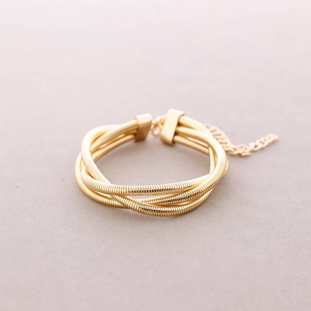 Metallarmband mit drei Strängen