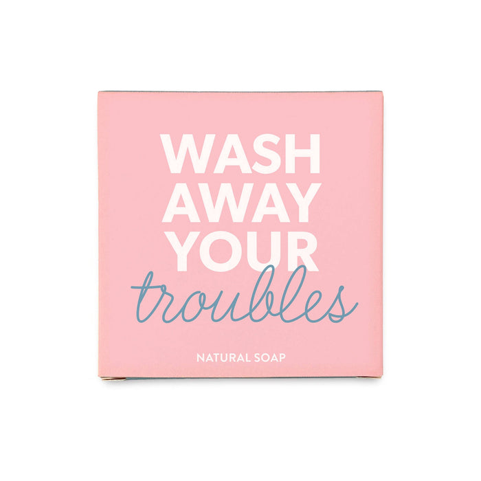 Seife, Geschenk "Wash away your troubles"