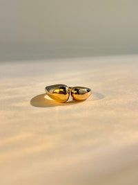 Ring in Tropfenform