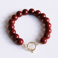 Armband aus Natursteinperlen