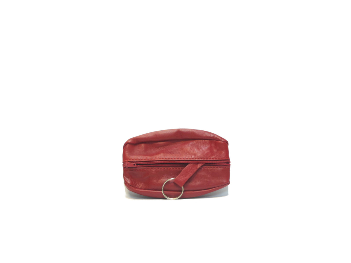 Münz- und Schlüsselmäppchen aus Leder