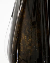 Vase Glas| Braun
