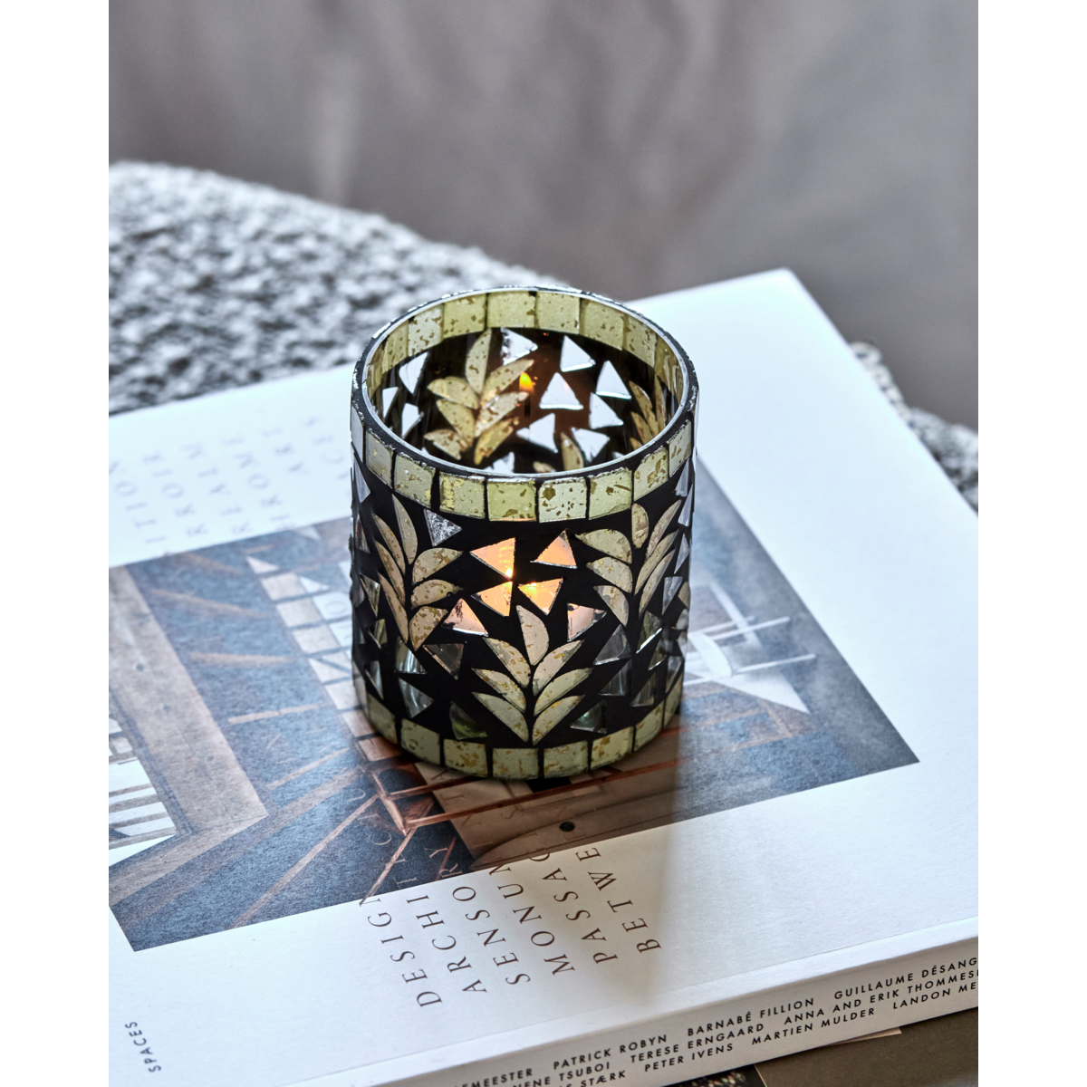 Teelichthalter, Glas