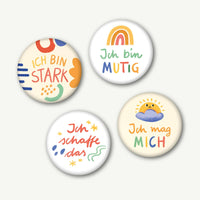 Magnet mit Affirmation zum Schulanfang