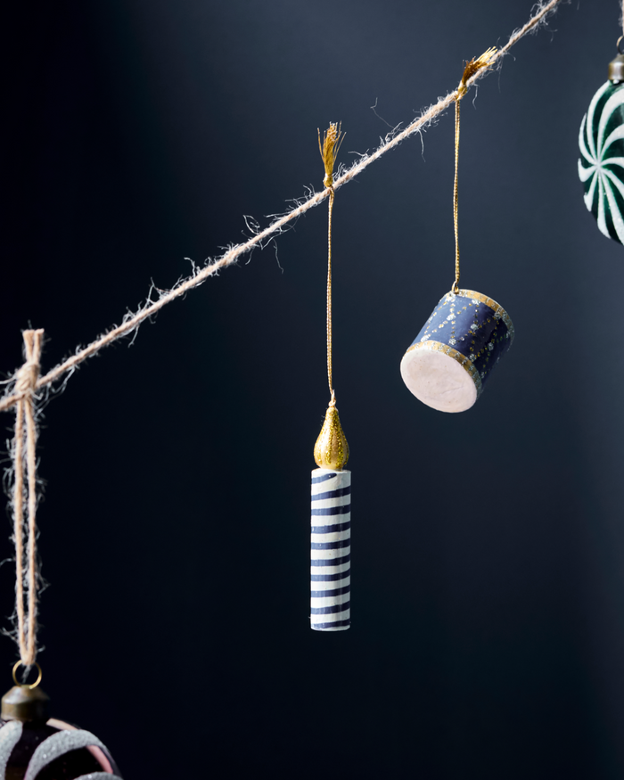 Weihnachtsschmuck Kerzen, 3er Set