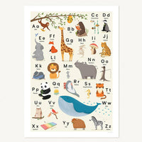 ABC Poster Tieralphabet Din B2