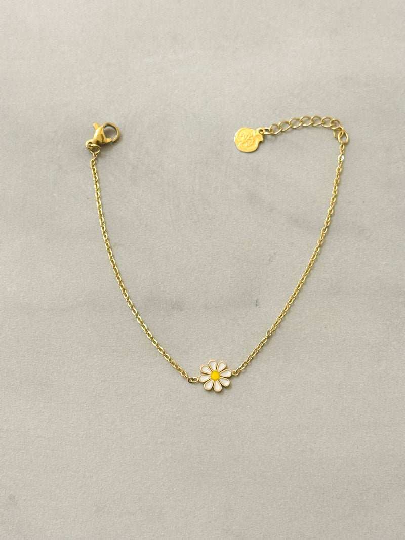Armband mit Gänseblümchen