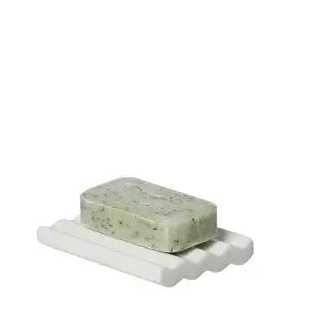 Seifenschale | weiß, matt