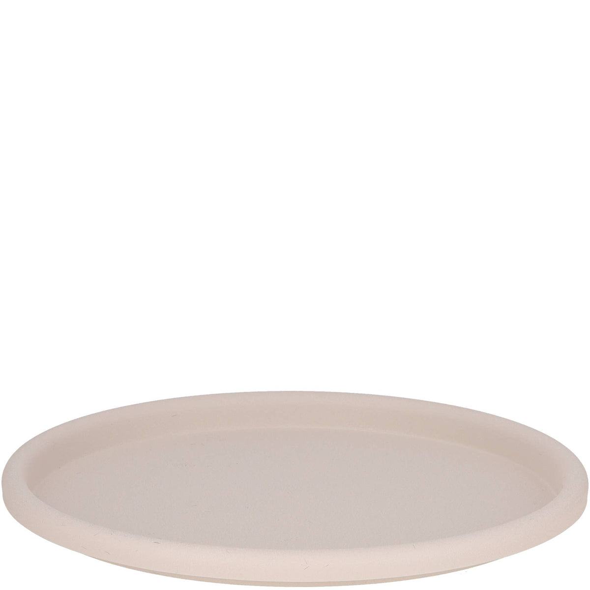 Metall Tablett, creme matt