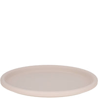 Metall Tablett, creme matt