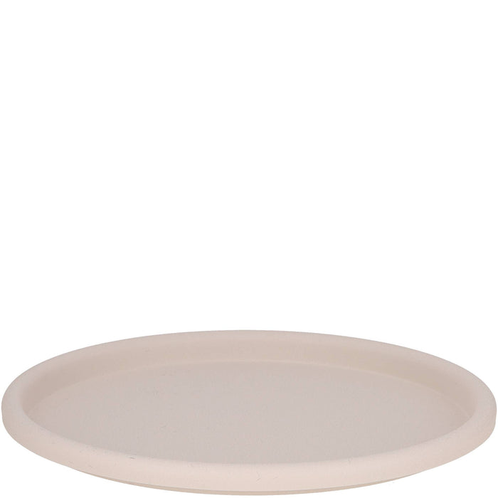 Metall Tablett, creme matt
