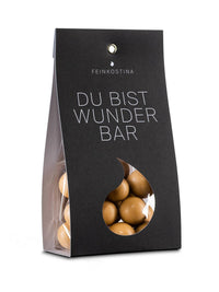 Du bist wunderbar - Haselnuss Dragees mit Karamellschokolade