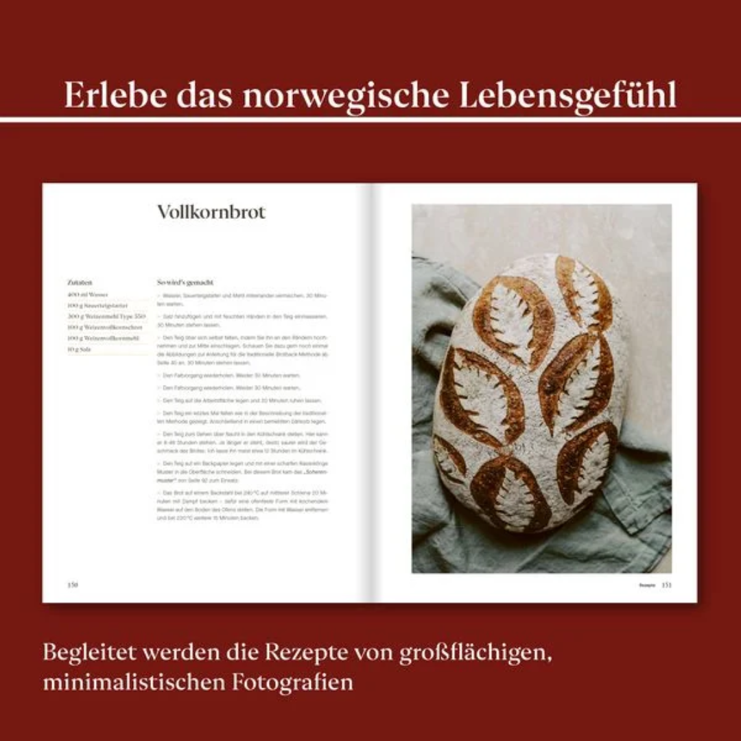 Skandinavisches Brot aus Sauerteig