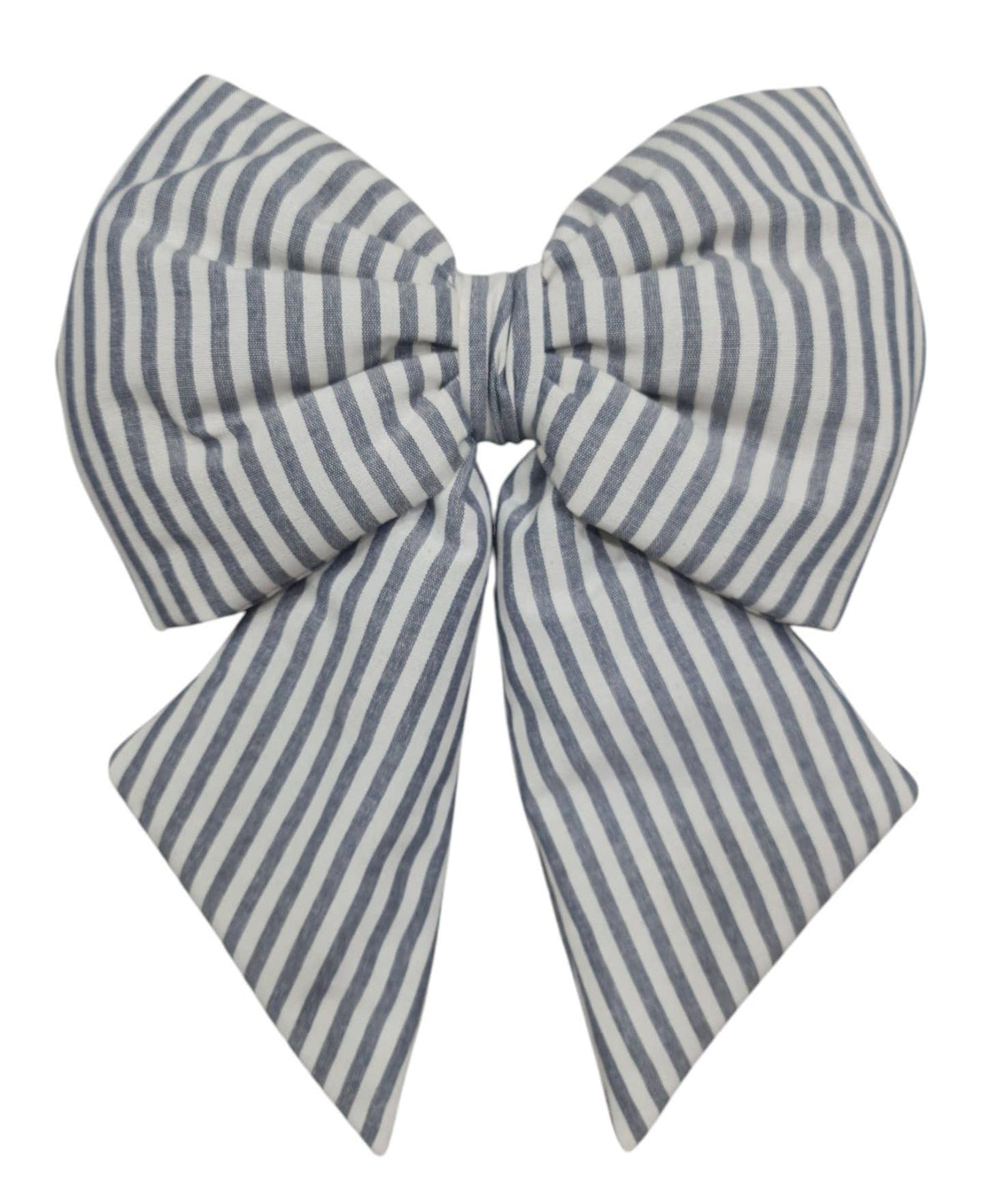 Gepolsterte Schleife aus Baumwolle mit Streifen | L