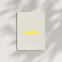 Postkarte - LIEBE
