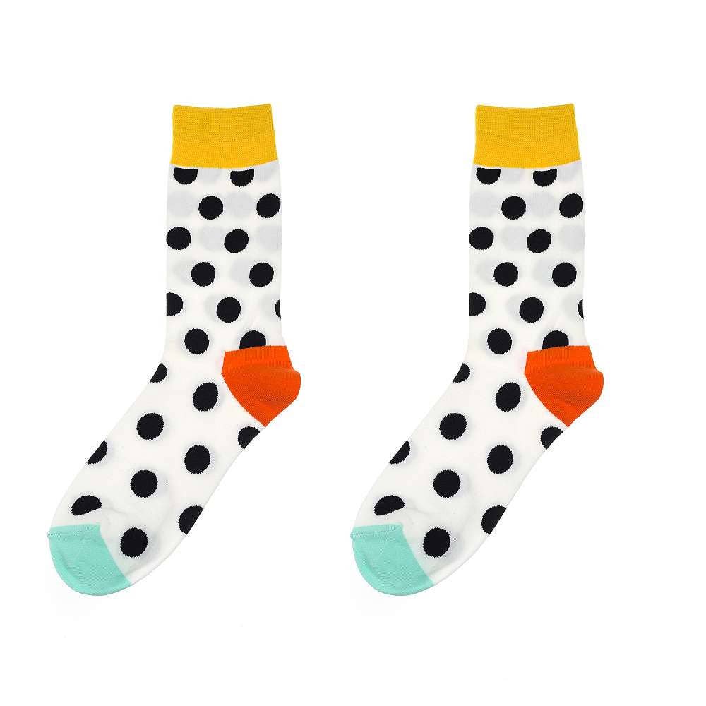 Socken mit Punkten
