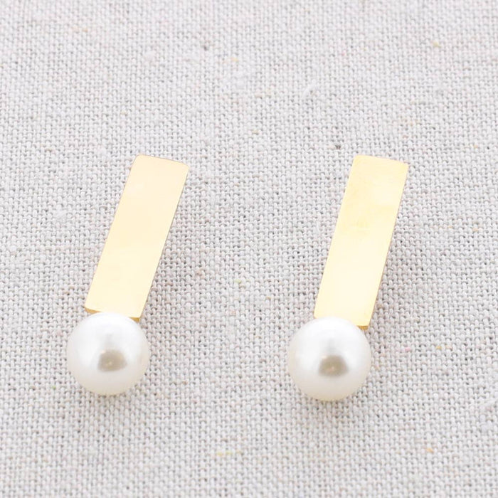 Ohrringe mit Perlenanhänger