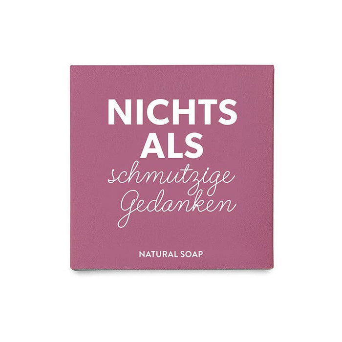 Seife Geschenk "Nichts als schmutzige Gedanken"