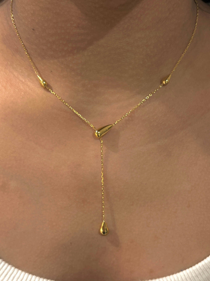 Tropfen Halskette