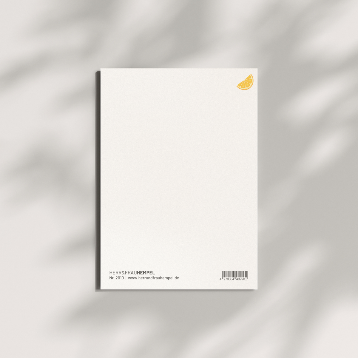 Postkarte - AUF DICH!