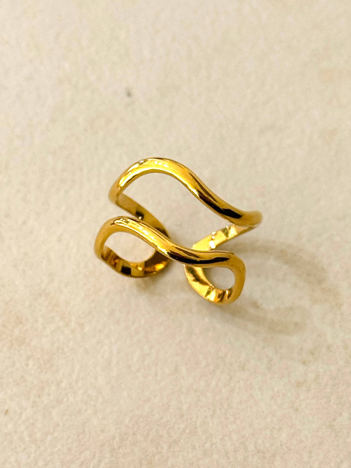 Gewellter Ring