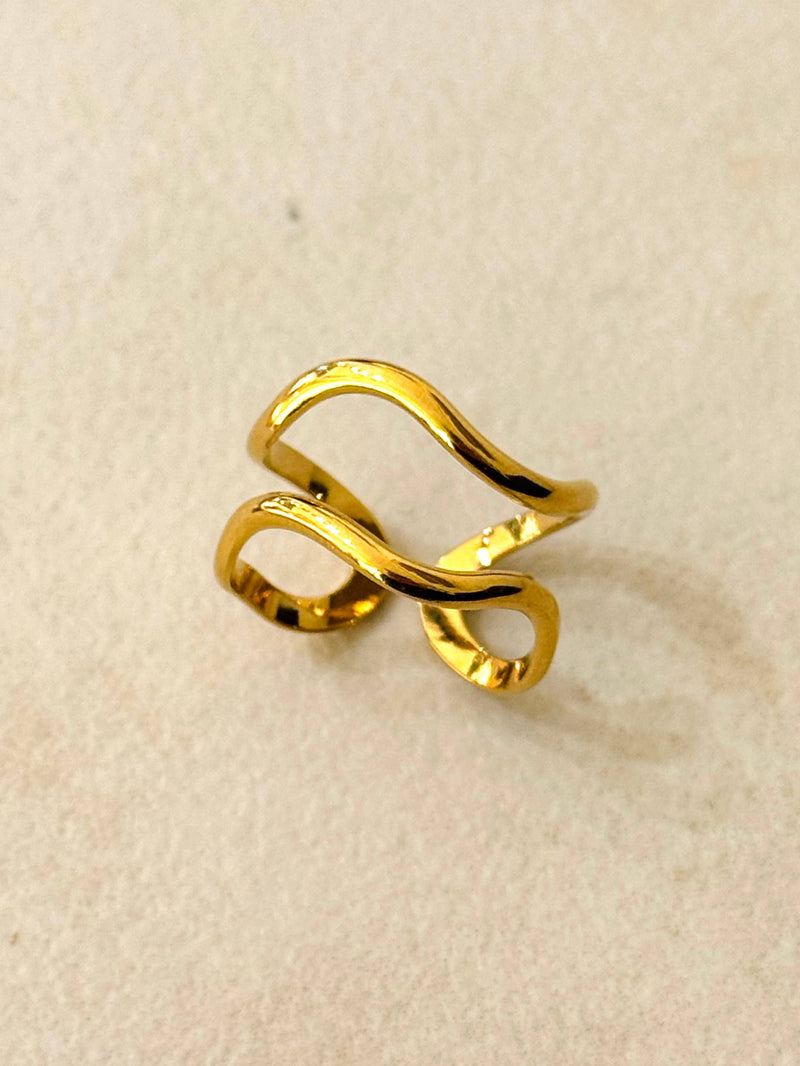 Gewellter Ring