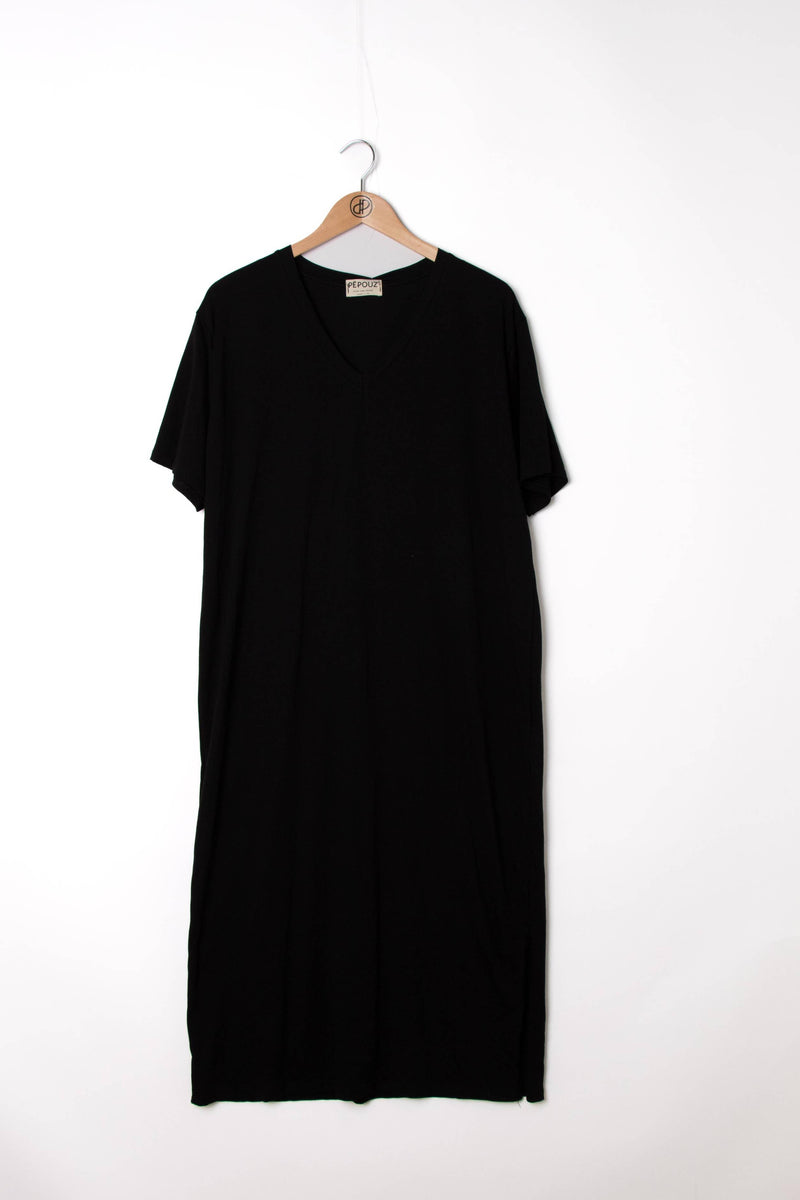 Klassisches T‑Shirt‑Midikleid