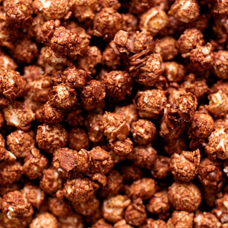 Dunkle Schokolade Geröstete Mandel Popcorn - Vegan