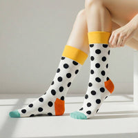Socken mit Punkten
