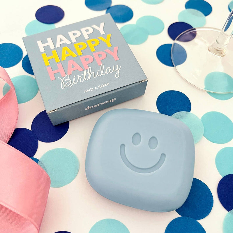 Happy Birthday Seife, Geschenk