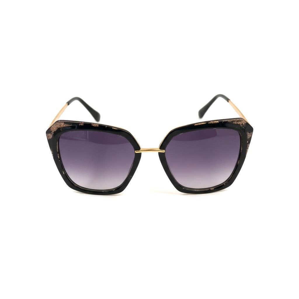 Sonnenbrille, Schwarz & Grau