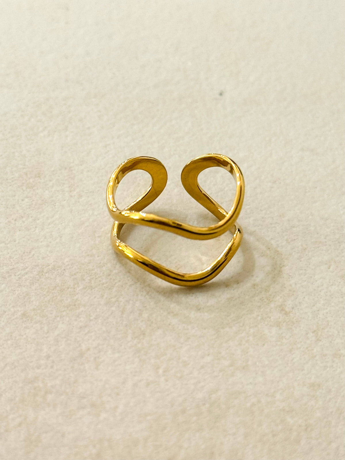 Gewellter Ring