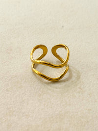 Gewellter Ring