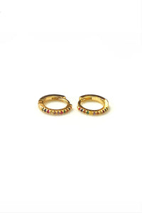 Mini Creolen in Gold