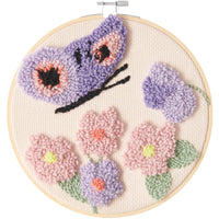 DIY Set Punch Needle -  Schmetterling