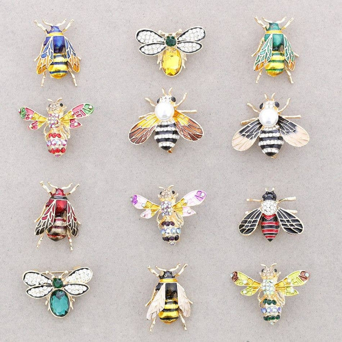 Brosche in Form eines Insekts