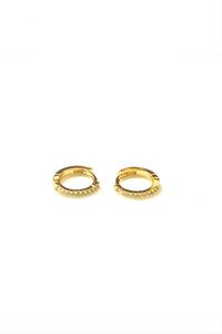 Mini Creolen in Gold