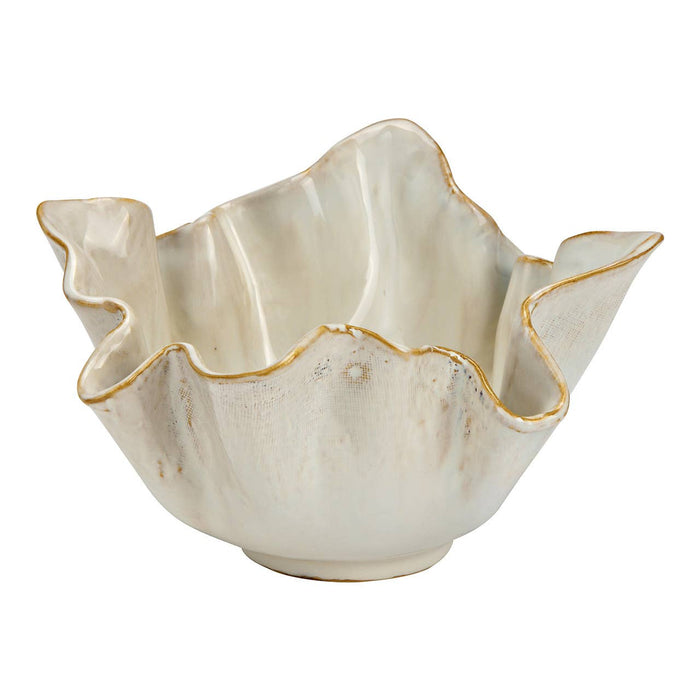 Schale aus Keramik, Beige