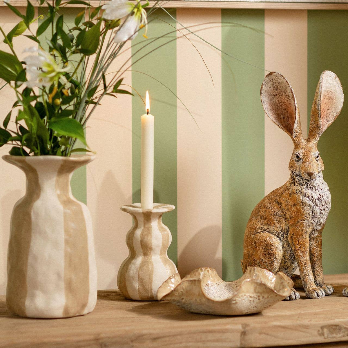 Deko Schale aus Steingut