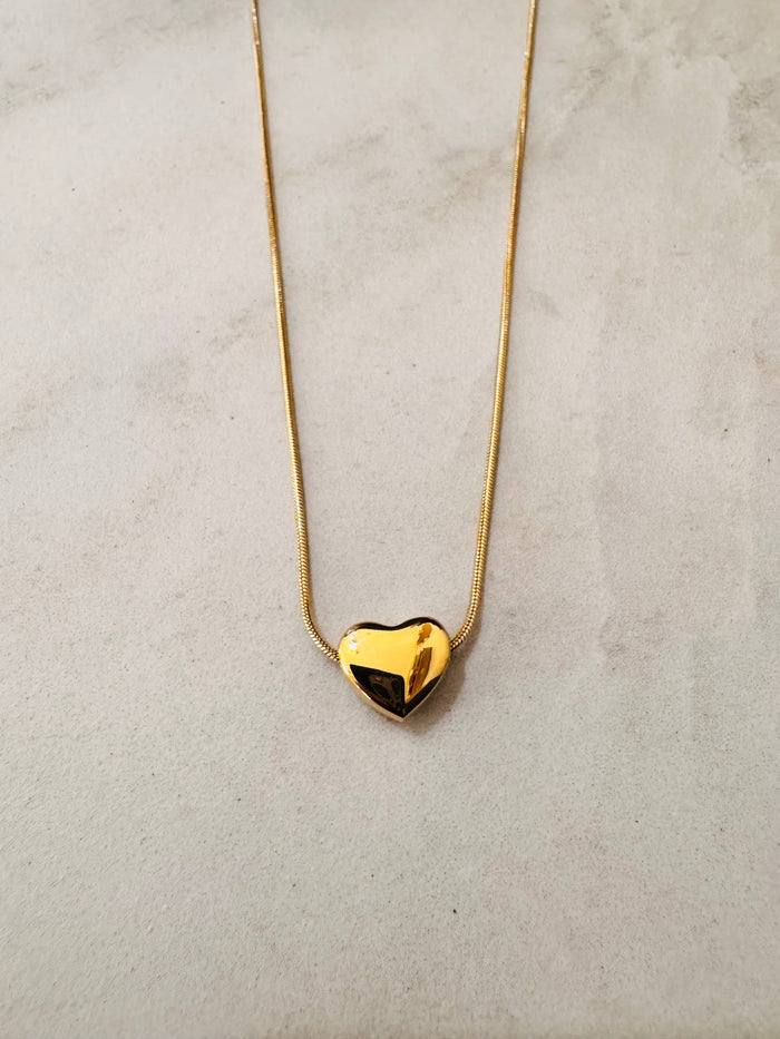 Halskette mit Herz Gold